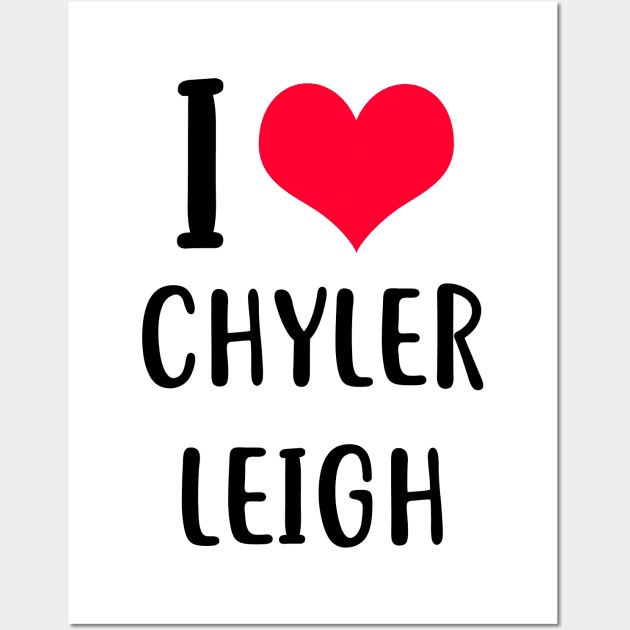 i love chyler leigh Wall Art by planetary